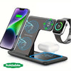 Cargador Inalámbrico Plegable Tres En Uno