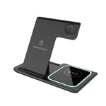 Cargador Inalámbrico Plegable Tres En Uno