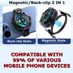 Ventilador de Enfriamiento Magnético para Celular