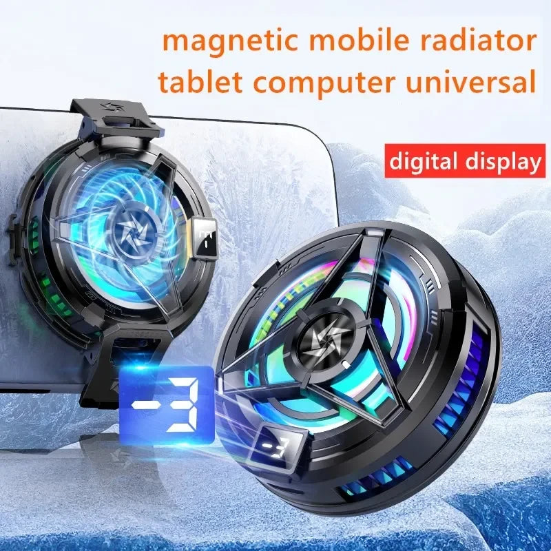 Ventilador de Enfriamiento Magnético para Celular